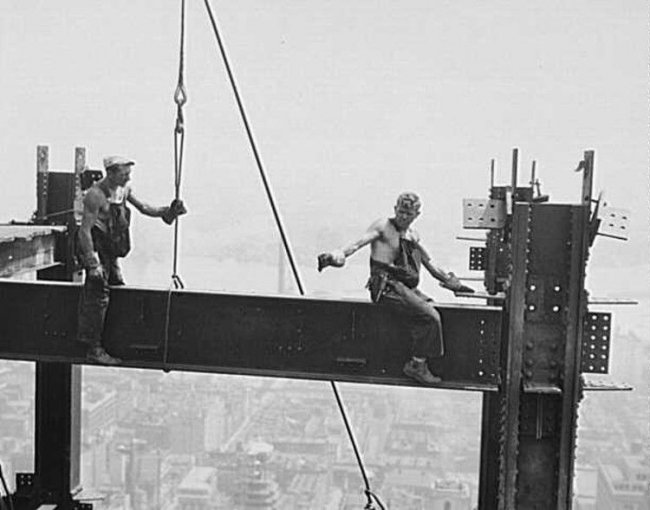 Как строили небоскребы в начале XX века