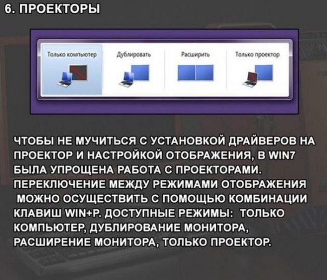 Горячие клавиши в Windows 7