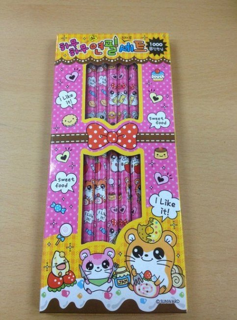 Цветные карандаши от корейских маркетологов
