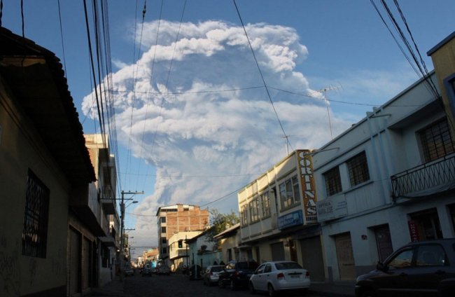 Вулканическая активность в 2014 году
