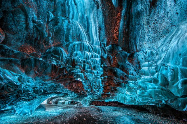 Исландия. Ледяные пещеры
