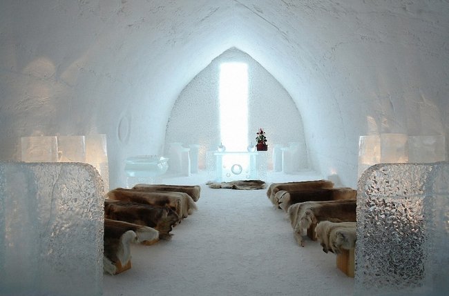 8 удивительных ледовых отелей мира