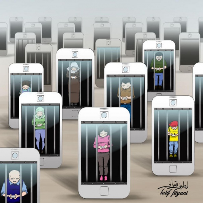 20 иллюстраций о том, как смартфоны завладели нашей жизнью