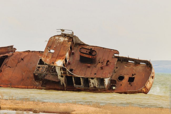 Кладбище кораблей на Аральском море
