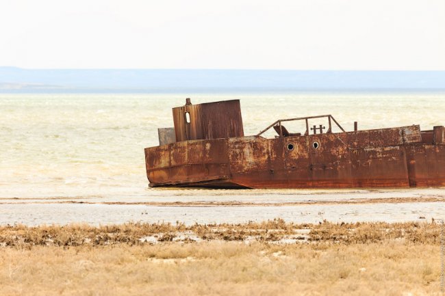 Кладбище кораблей на Аральском море