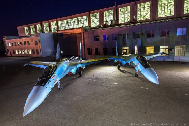 Производство истребителя Су-35