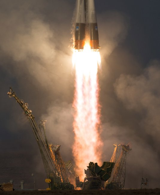 Старт космического корабля «Союз ТМА-19М»