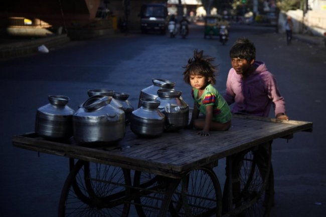 Снимки повседневной жизни в Индии