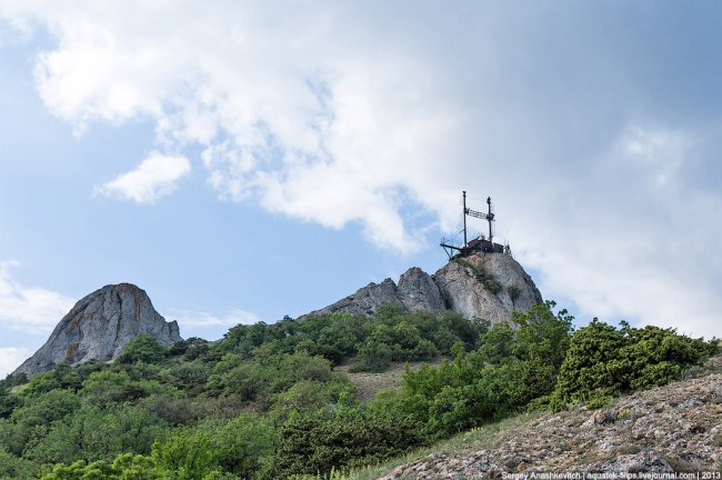 Заброшенная лунная станция в Крыму