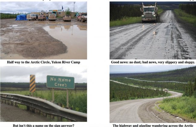 Сравнение дорог на Колыме и в Северной Америке