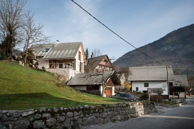 Домик в альпийской деревне
