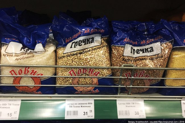 Украина. Цены в супермаркете