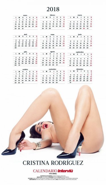 Кристина Родригез в горячем календаре