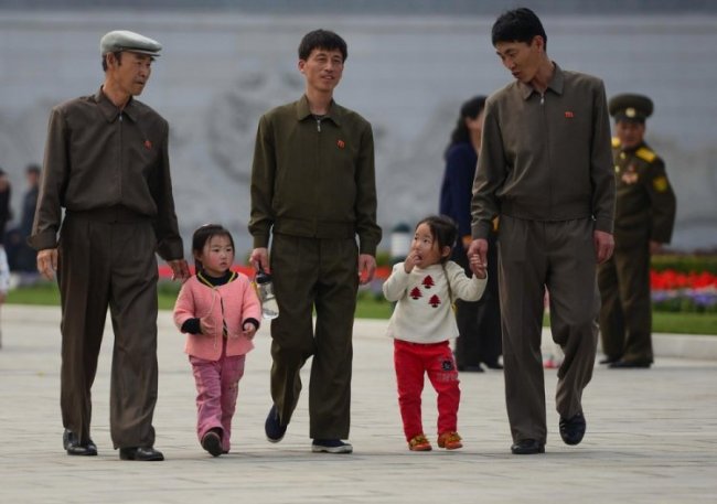 Фото жизни людей в Пхеньяне