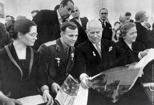 Первый полет человека в космос: Юрий Гагарин