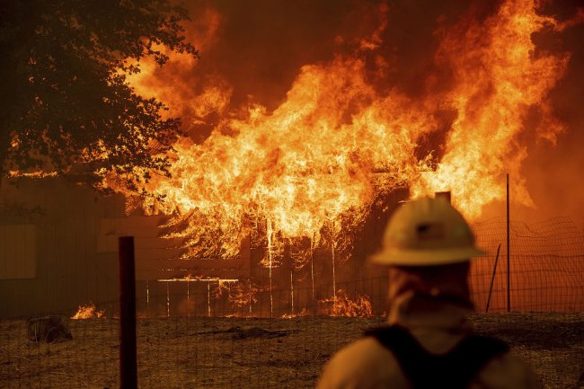 Пожары в Калифорнии 2018
