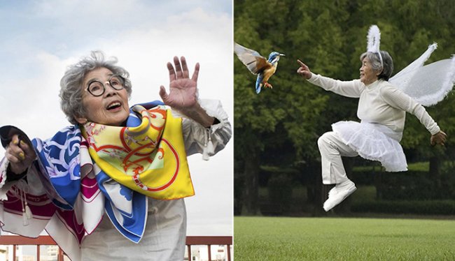 90-летняя бабушка из Японии покорила соцсети
