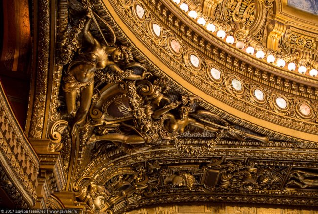 Самый красивый оперный театр в мире — Парижская опера Шарля Гарнье
