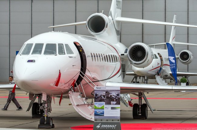 Самолеты для богатых: Jet Expo 2018