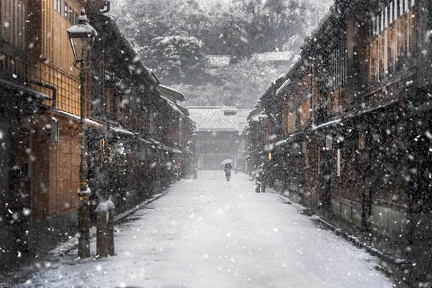 Зимняя сказка на фотографиях самого снежного региона мира
