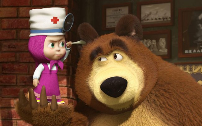 Британские СМИ назвали мультфильм «Маша и Медведь» пропагандой Кремля