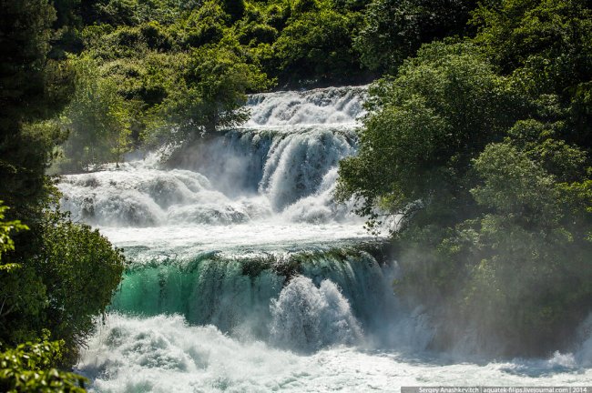 Один из самых красивых водопадов Европы