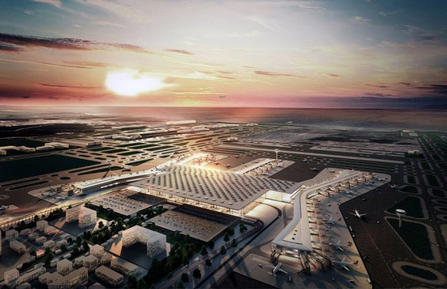 Самый Стамбула—самый большой аэропорт в мире