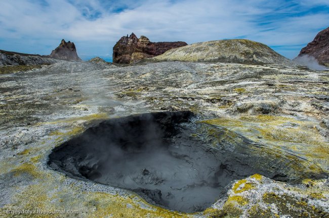 Остров Уайт — частный вулкан посреди океана