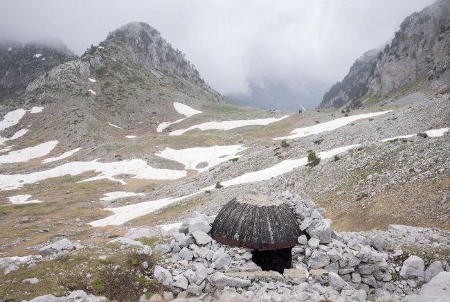 Бункеры холодной войны в Албании