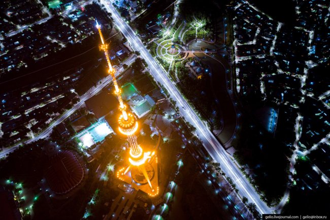 Ташкент с высоты: самый большой город в Средней Азии