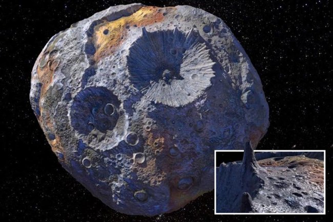 Астероид психея: квинтиллионы долларов внутри