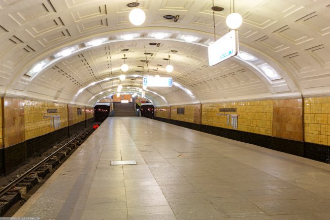 Станция «Библиотека имени Ленина». Прогулка по метро