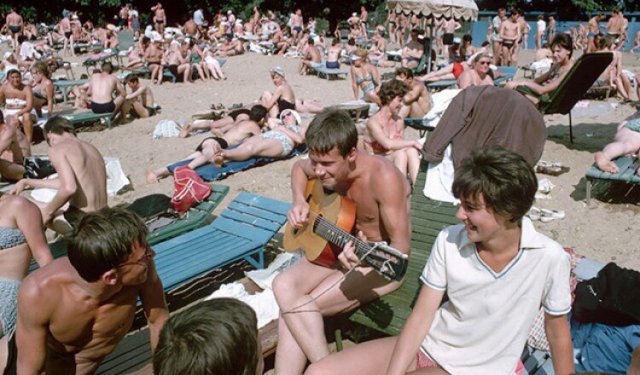 Пляжный отдых в СССР