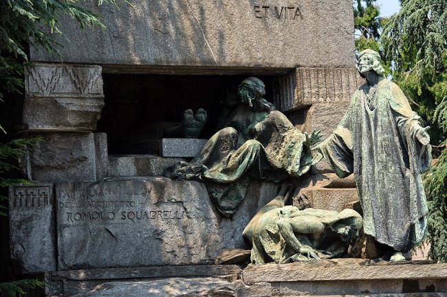 Cimitero Monumentale — одно из самых красивых кладбищ в Европе