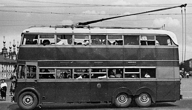 Почему в СССР не прижились двухэтажные автобусы