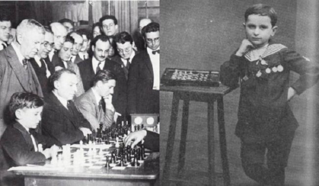 Как 8-летний Самуэль Решевский обыграл в шахматы сразу нескольких взрослых мастеров