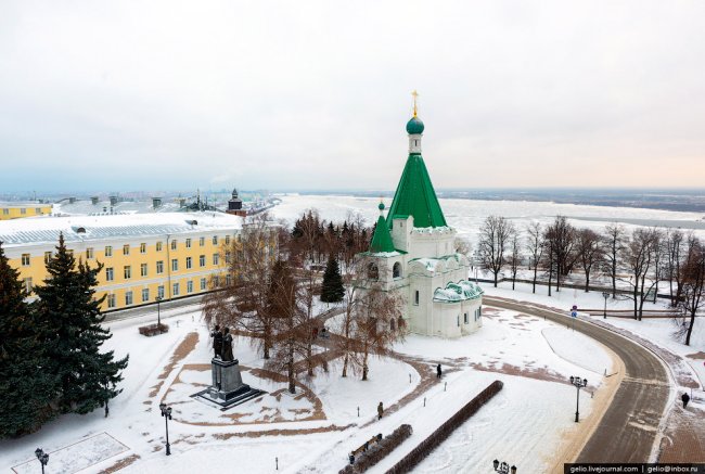 Зимний Нижний Новгород