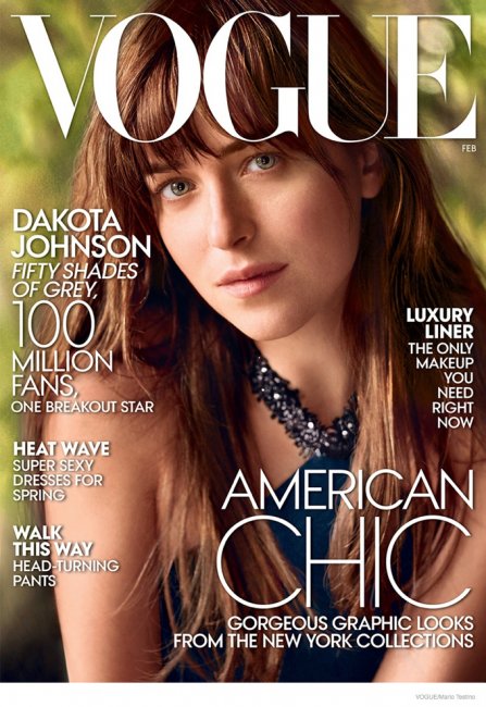 Дакота Джонсон в Vogue US