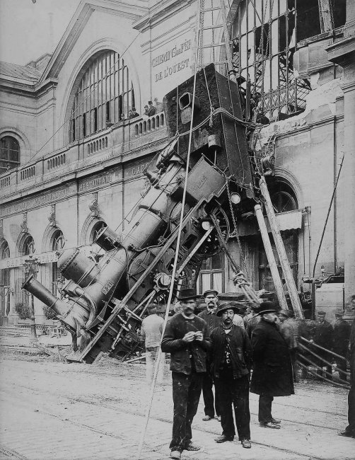 Крушение поезда на вокзале Монпарнас 1895 года