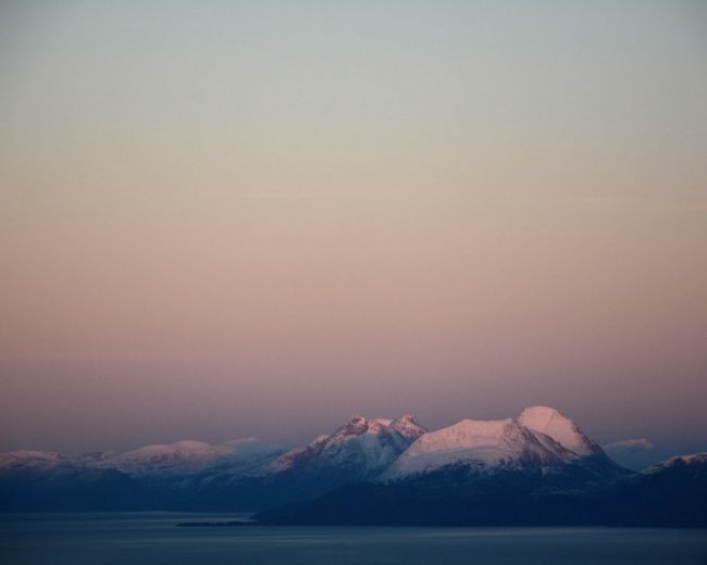 Холодные пейзажи Норвегии
