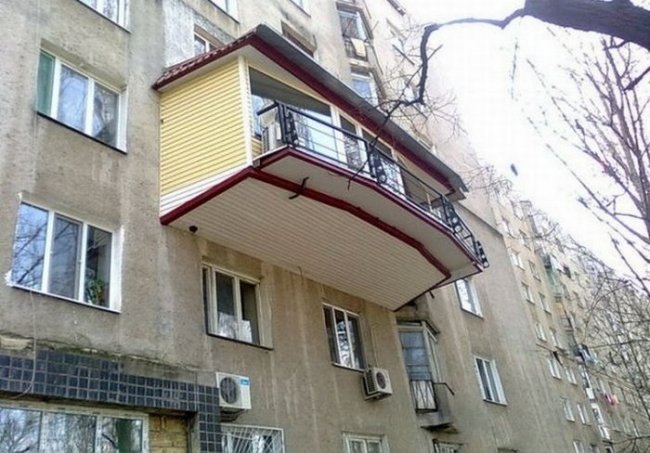 Удивительные балконы