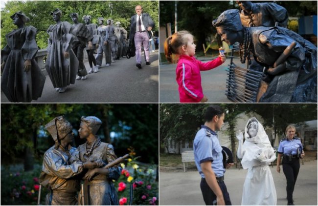 Международный фестиваль живых статуй